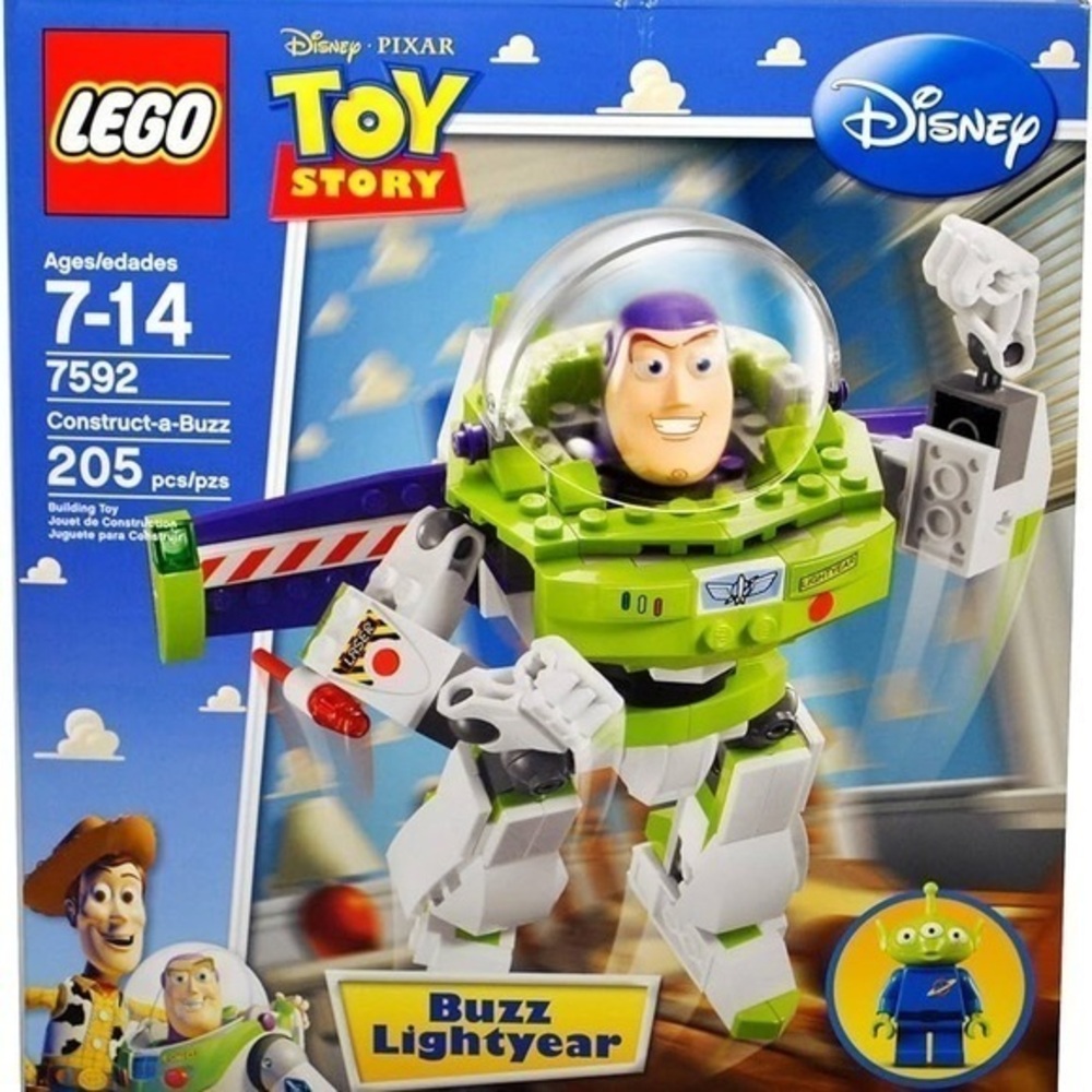 Retired Lego Construct-a-Buzz Set # 7592